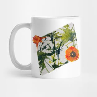 Spring Musings - Orange tulips Mug